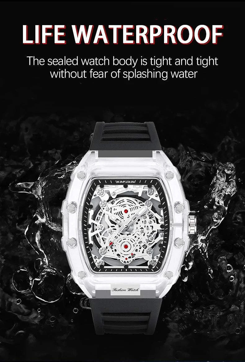 Waterproof Sports Watch: Stay Stylish and Functional with the UTHAI BKIntroducing the UTHAI BK134 Waterproof Sports Watch—the perfect blend of style and practicality. This trendy watch features a unique transparent hollow barrel designShop All I WantShop All I WantWaterproof Sports