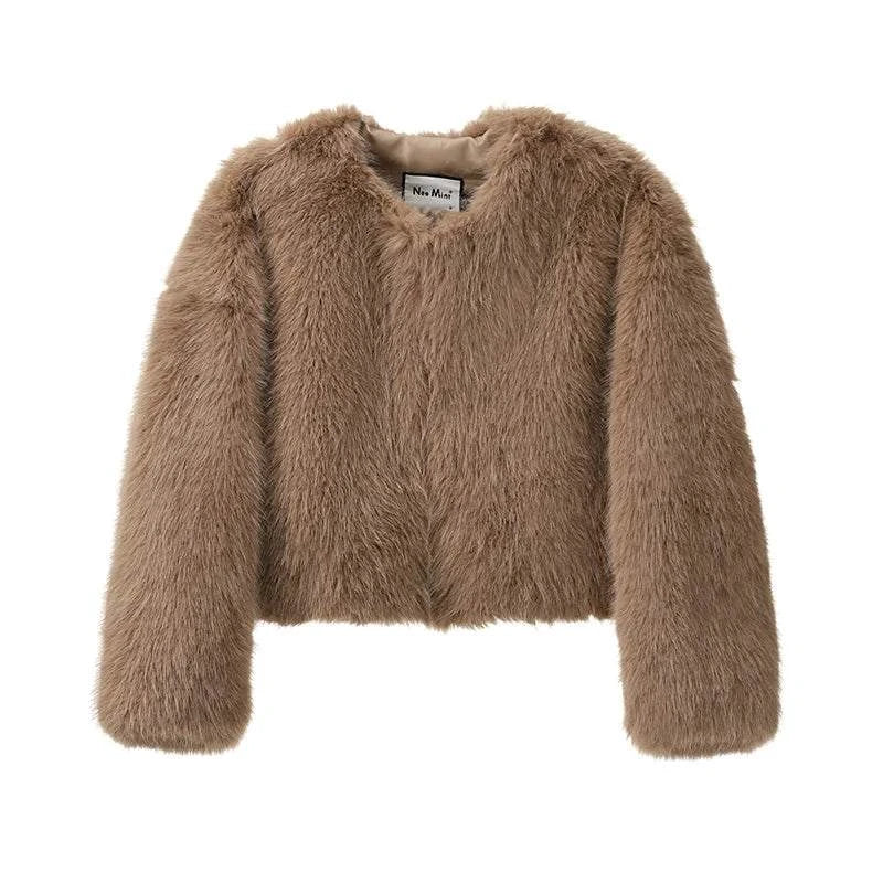 Gradient Cropped Faux Fur Coat – Iconic Street Fashion for Women, WintStep into winter with style in our Iconic Street Fashion Gradient Cropped Faux Fur Coat. This luxurious piece is designed for the cool girls who want to make a stateShop All I WantShop All I WantGradient Cropped Faux Fur Coat – Iconic Street Fashion