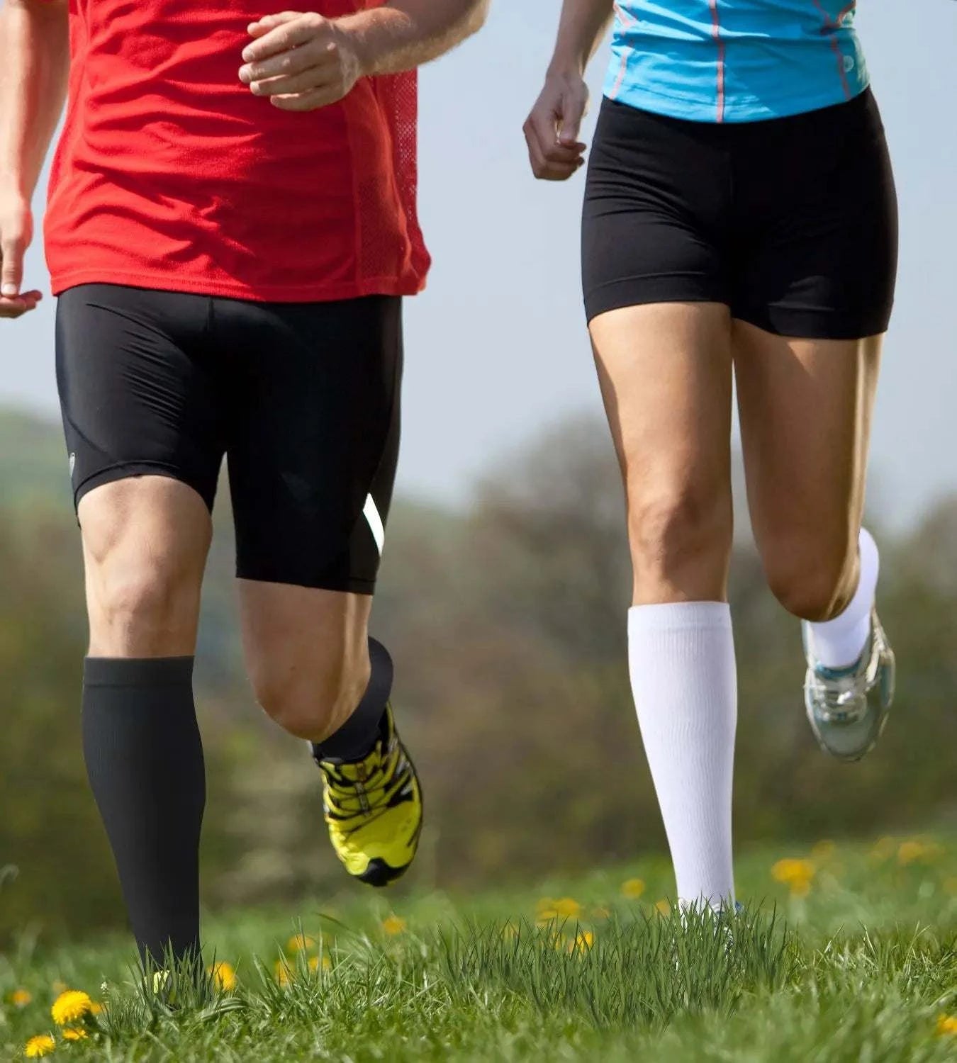 Knee High Compression Socks -Brooklyn active wear 🖤Comfort and support that lasts all day. Our advanced design on the classic compression socks in a breathable and snug fabric. Featuring knee-high length, graduated cSHOP ALL I WANTShop All I WantKnee High Compression Socks