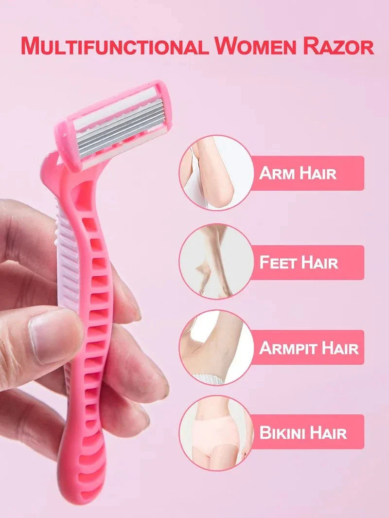 Shop All I Want Body Hair Shaving Set for Men & Women | Smooth Bikini Shave (1 Handle Get a smooth, irritation-free shave with this body hair razor set, designed for both men and women. Equipped with 1 easy-grip handle and 12 high-quality replacement Shop All I WantShop All I WantSmooth Bikini Shave (1 Handle + 12 Blades) ✨