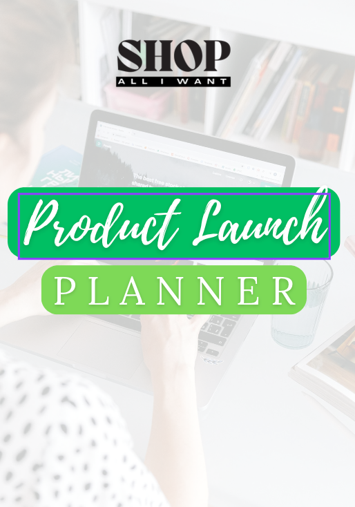 Product Launch Planner -42 PagesShop All I WantShop All I WantProduct Launch Planner -42 Pages