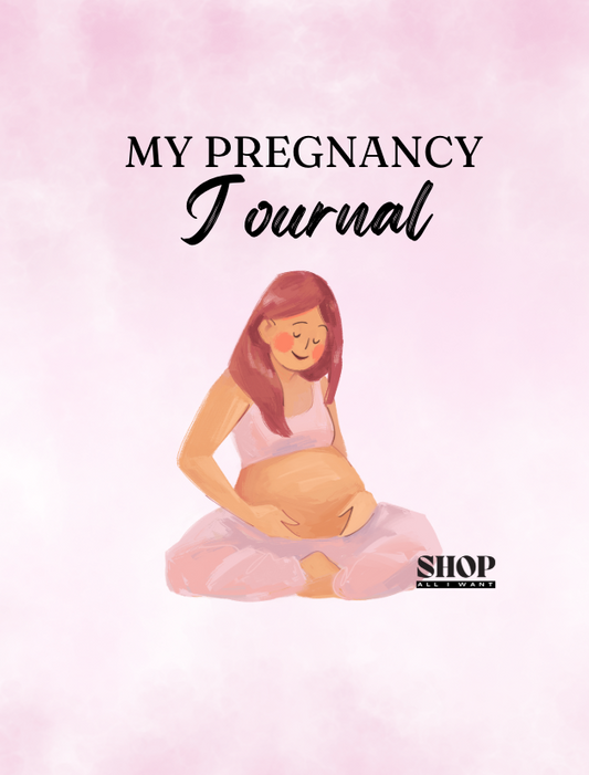 Shop All I Want Pregnancy Journal🤰 Pregnancy Journal: Cherish Every Moment of Your Journey 🤰
Capture the beauty and joy of your pregnancy with our Pregnancy Journal, designed to help you document Shop All I WantShop All I WantMaternity- Pregnancy Journal
