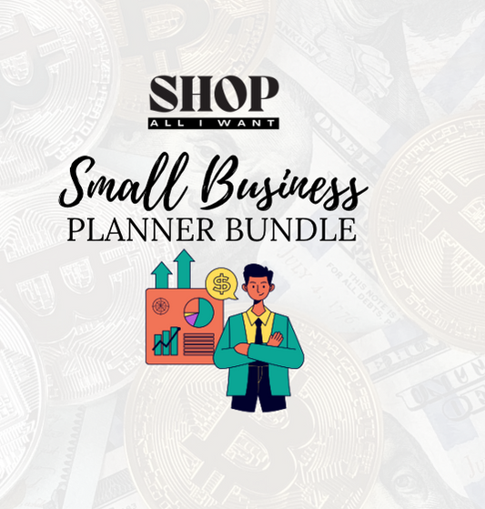 Small Business Planner - 61 PagesShop All I WantShop All I WantSmall Business Planner - 61 Pages