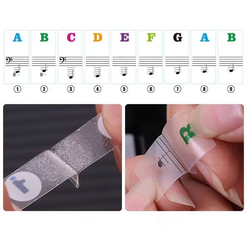 Piano Keyboard Stickers 🎹🎵🌈SHOP ALL I WANTShop All I WantPiano Keyboard Stickers