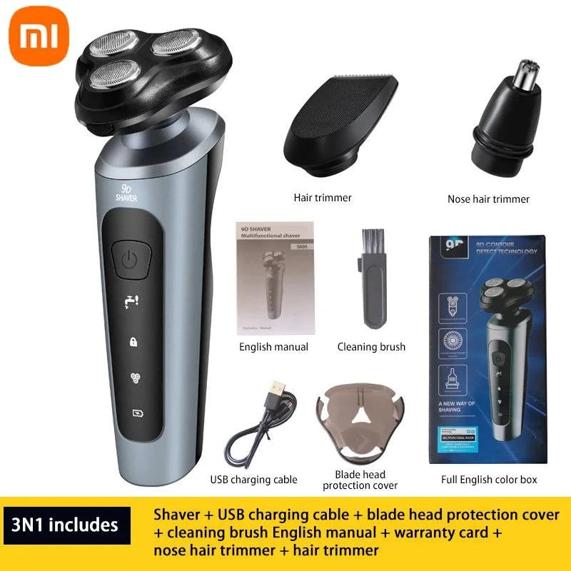 Portable Electric Shaver: Wet & Dry Use Travel Razor! 💼💧Keep your grooming routine efficient on the go with this electric shaver. Designed for both wet and dry use, this sleek razor is perfect for travel, fitting easily iShop All I WantShop All I WantPortable Electric