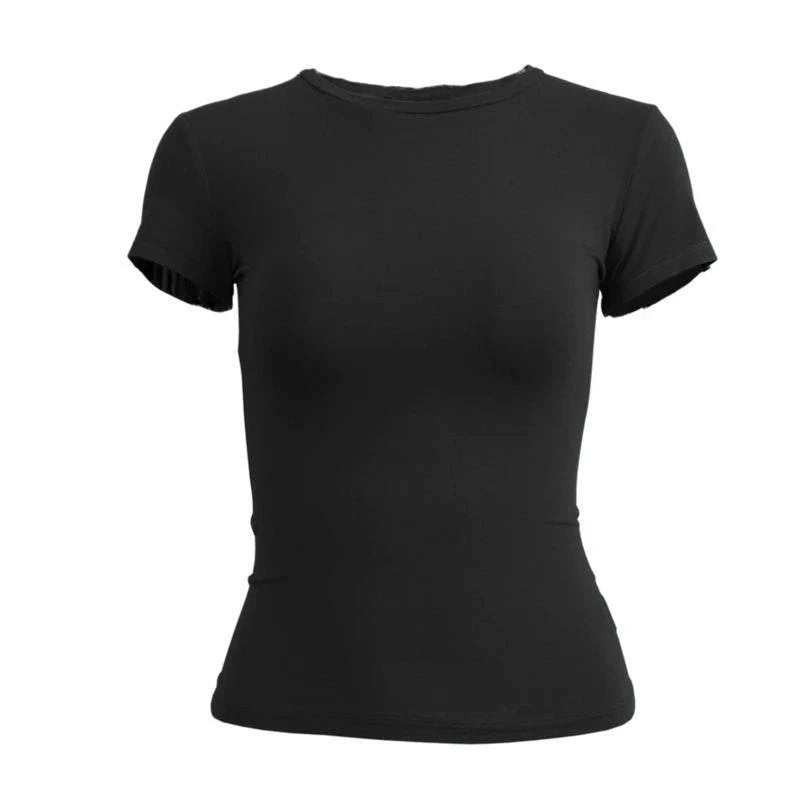 Slim Fit Sleeveless T-ShirtUpgrade your summer wardrobe with the Sporty Slim Fit Knit Tee. Perfect for everyday wear, this tee combines a classic O-neck design with medium stretch knit fabric SHOP ALL I WANTShop All I WantSlim Fit Sleeveless T-Shirt