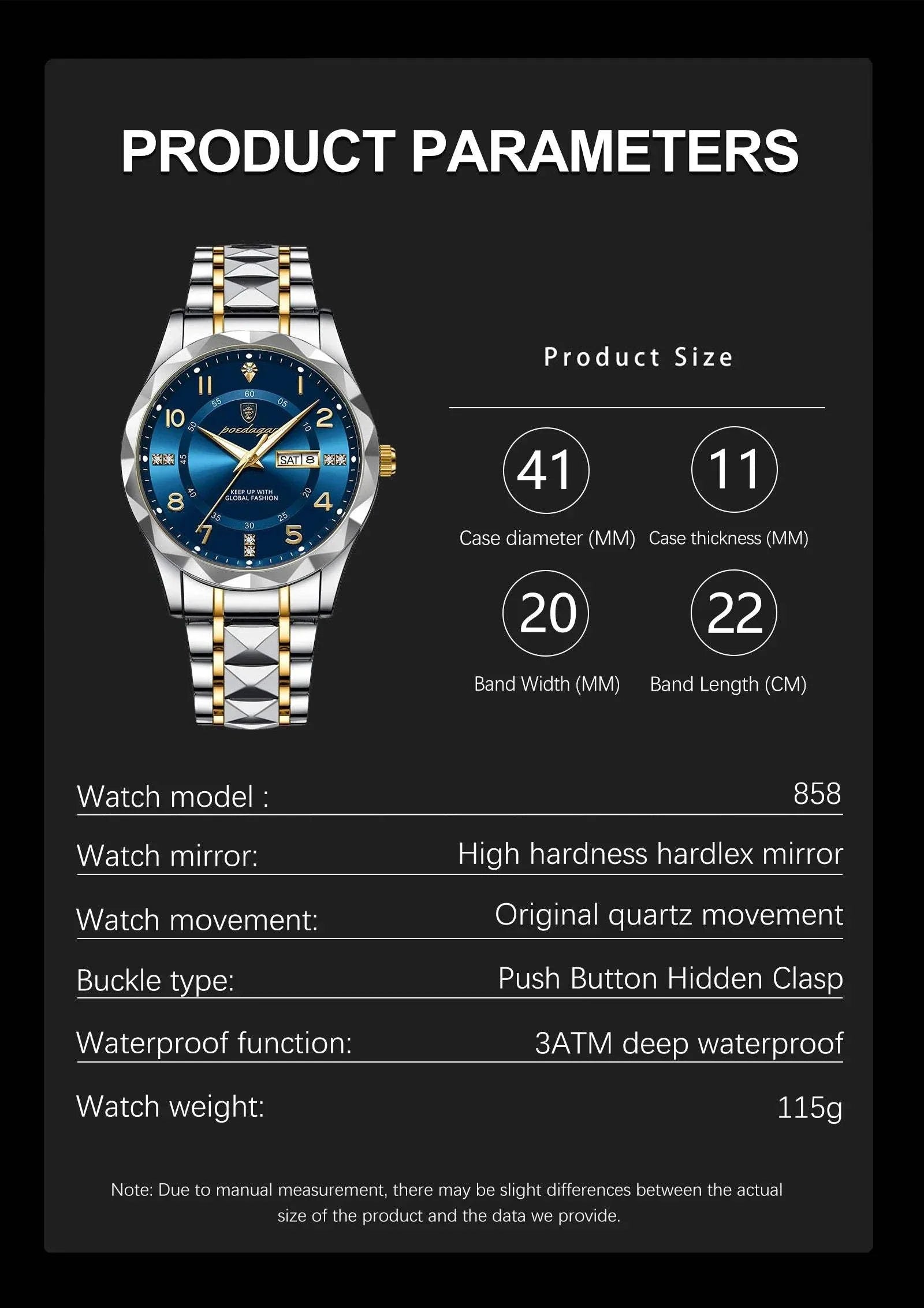 Shop All I Want Luxury Men’s Wristwatch – Waterproof Luminous Date & Week Leather WatcDiscover the perfect blend of style and practicality with the  Luxury Men’s Wristwatch – Waterproof Luminous Date & Week Leather Watch for Sports, Quartz Men’s CShop All I WantShop All I WantWristwatch – Waterproof Luminous Date & Week Leather Watch