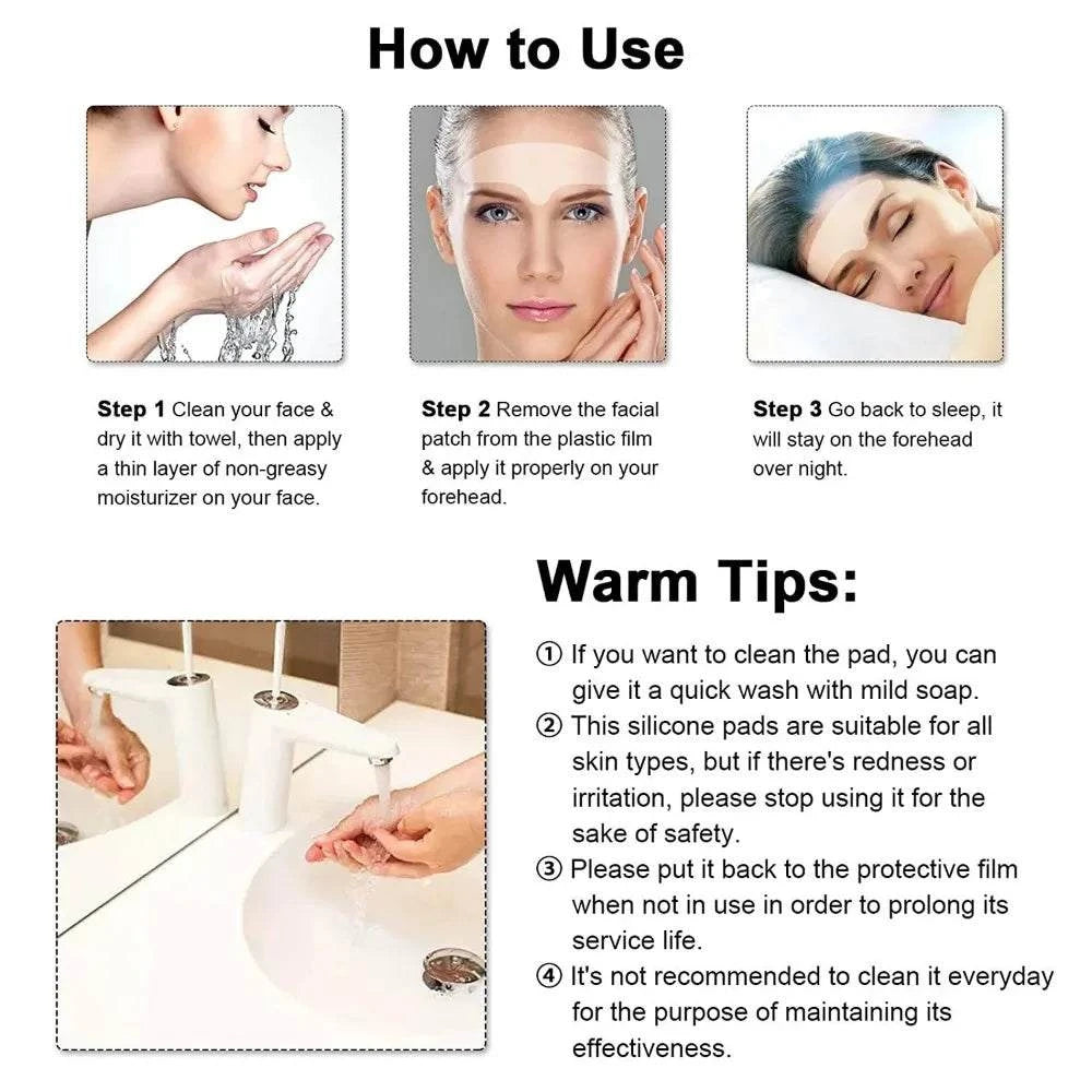 ✨ Reusable Silicone Wrinkle Removal Stickers – Face, Forehead, Neck, ESmooth and rejuvenate your skin with Reusable Silicone Wrinkle Removal Stickers. These versatile patches target wrinkles on the face, forehead, neck, and eyes for efShop All I WantShop All I WantReusable Silicone Wrinkle Removal Stickers