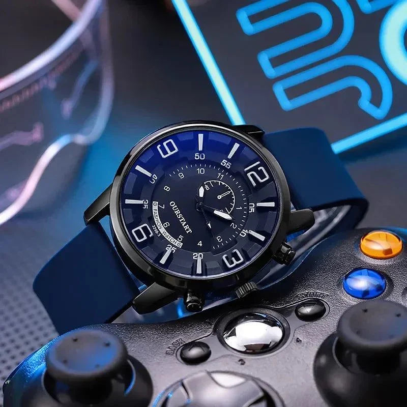 men's watch Shop All I Want Silicone Jelly Men’s Watch – Big Dial Quartz Wristwatch for Simple, CaThe Silicone Jelly Men’s Watch is designed for those who appreciate simplicity and functionality. This big dial quartz wristwatch features a bold design that makes iShop All I WantShop All I WantSimple, Casual Style & Practical Timekeeping ⌚🎁