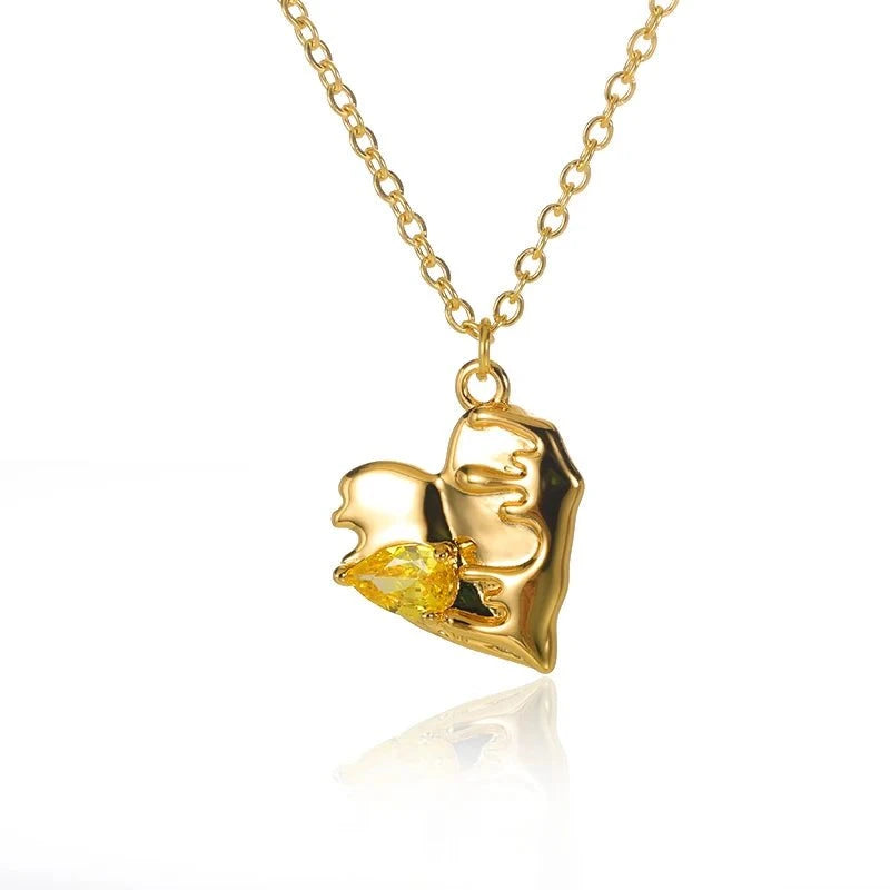 Stainless Steel Heart Necklace πΉπ #FashionJewelryExpress your romantic style with our Stainless Steel Heart Necklace β a symbol of love and elegance that adds a touch of sophistication to your fashion ensemble. CraSHOP ALL I WANTShop All I WantStainless Steel Heart Necklace