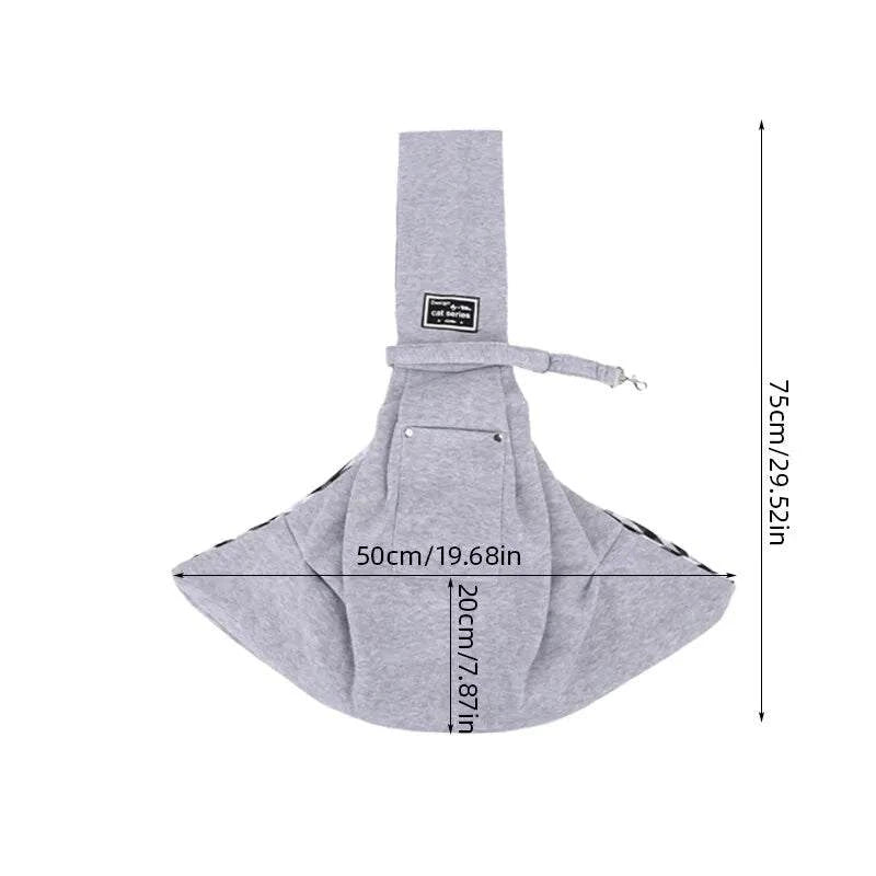 Pet Sling BagPet Sling Bag: Carry Your Furry Friend in Comfort and Style!
Introducing our Pet Sling Bag, the perfect way to transport your beloved pet while keeping them safe, coSHOP ALL I WANTShop All I WantPet Sling Bag