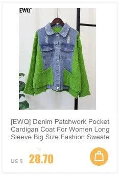 Patchwork Rivet Denim Jacket: Trendy Streetwear for Women! ✨This fashionable outerwear features a unique patchwork design adorned with stylish rivets, making it a standout piece for any casual outfit. With a classic lapel andShop All I WantShop All I WantPatchwork Rivet