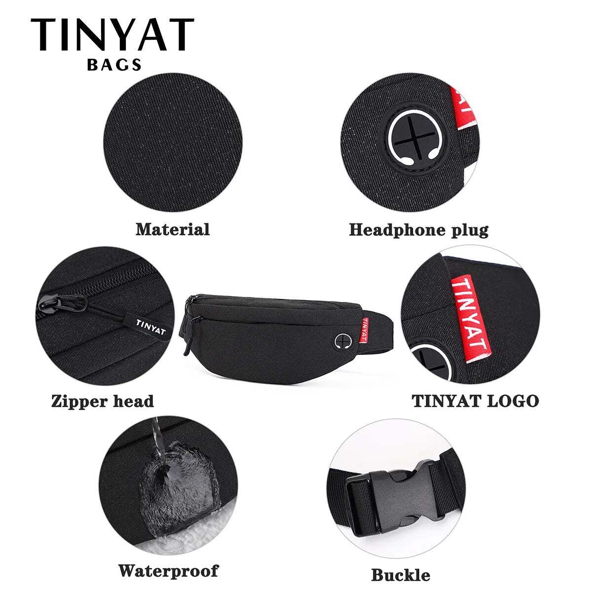 Canvas Waist Bag with Multiple PocketsIntroducing our versatile Canvas Waist Bag with Multiple Pockets β the perfect companion for your outdoor adventures! π²π
Key Features:
π Durable Canvas:SHOP ALL I WANTShop All I WantCanvas Waist Bag