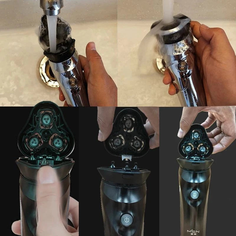 Men's Smart Electric Shaver – Waterproof Beard Trimmer for Wet & Dry UUpgrade your grooming routine with this Men's Smart Electric Shaver, designed for both wet and dry shaving. Featuring an IPX7 waterproof rating, it’s perfect for useShop All I WantShop All I WantMen's Smart