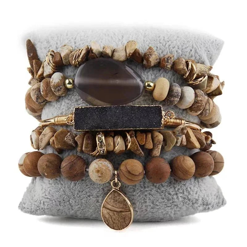 Beaded Bracelet Set 🌟📿Introducing our Beaded Bracelet Set – a dazzling ensemble that combines the charm of beads with the radiance of style. 🌟📿
🌈 Colorful Harmony: Immerse yourself in SHOP ALL I WANTShop All I WantBeaded Bracelet Set