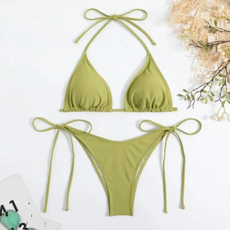 Beach Bikini Set 👙Turn heads this summer with our stylish Bikini Set, the perfect combination of comfort and fashion. Designed for every body type, this set offers a flattering fit thShop All I WantShop All I WantBeach Bikini Set 👙