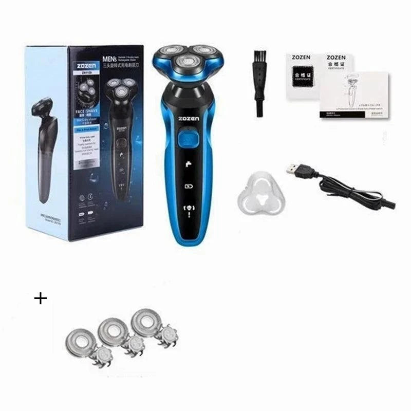 Electric Rechargeable & Washable Razor Shavor! 🔋💦Experience the ultimate grooming tool with the Electric Shaver. This rechargeable electric razor is designed for both wet and dry use, making it versatile for your sShop All I WantShop All I WantElectric Rechargeable