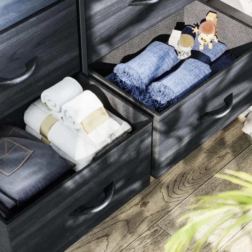 8-Drawer Fabric Storage Tower | Organizer Unit with Wooden Top for BedMaximize your bedroom organization with this 8-Drawer Fabric Storage Tower. Designed to blend functionality and style, it features a sturdy wooden top, ideal for plaShop All I WantShop All I Want8-Drawer Fabric Storage Tower