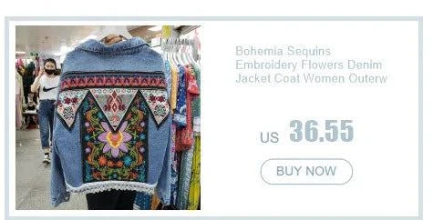 Denim Jacket for Women – Loose Short Cowboy Outerwear for Effortless CThe Jacquard Embroidery Peter Pan Collar Denim Jacket is a stylish and versatile addition to any woman's wardrobe. This loose-fitting, short cowboy outerwear featureShop All I WantShop All I WantWomen – Loose Short Cowboy Outerwear