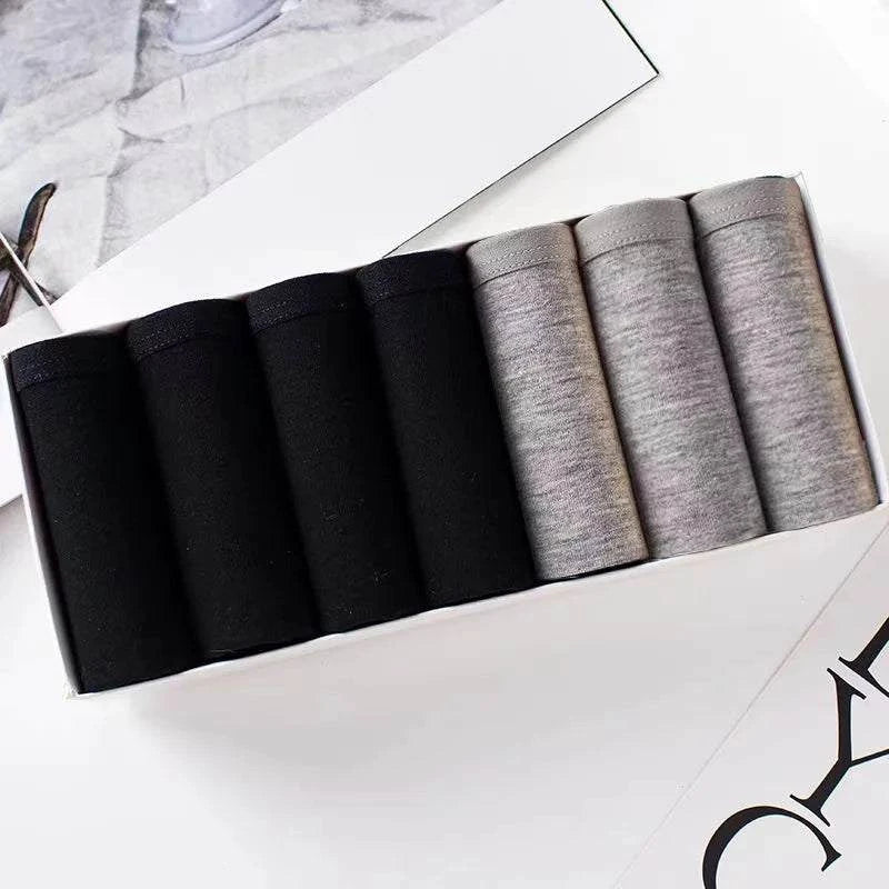 7PCS Cotton Panties Set | Comfortable Middle-Waisted Underwear for WomEnjoy all-day comfort with this 7PCS set of cotton panties for women. These sexy middle-waisted underpants are designed for big sizes, ranging from M to 2XL, ensurinShop All I WantShop All I Want7PCS Cotton Panties Set