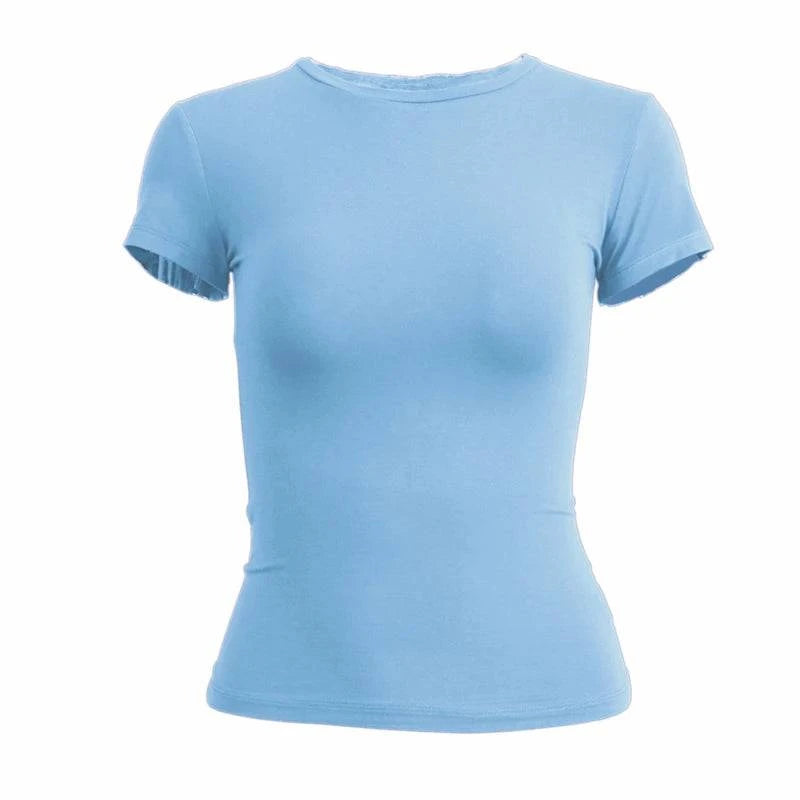 Slim Fit Sleeveless T-ShirtUpgrade your summer wardrobe with the Sporty Slim Fit Knit Tee. Perfect for everyday wear, this tee combines a classic O-neck design with medium stretch knit fabric SHOP ALL I WANTShop All I WantSlim Fit Sleeveless T-Shirt