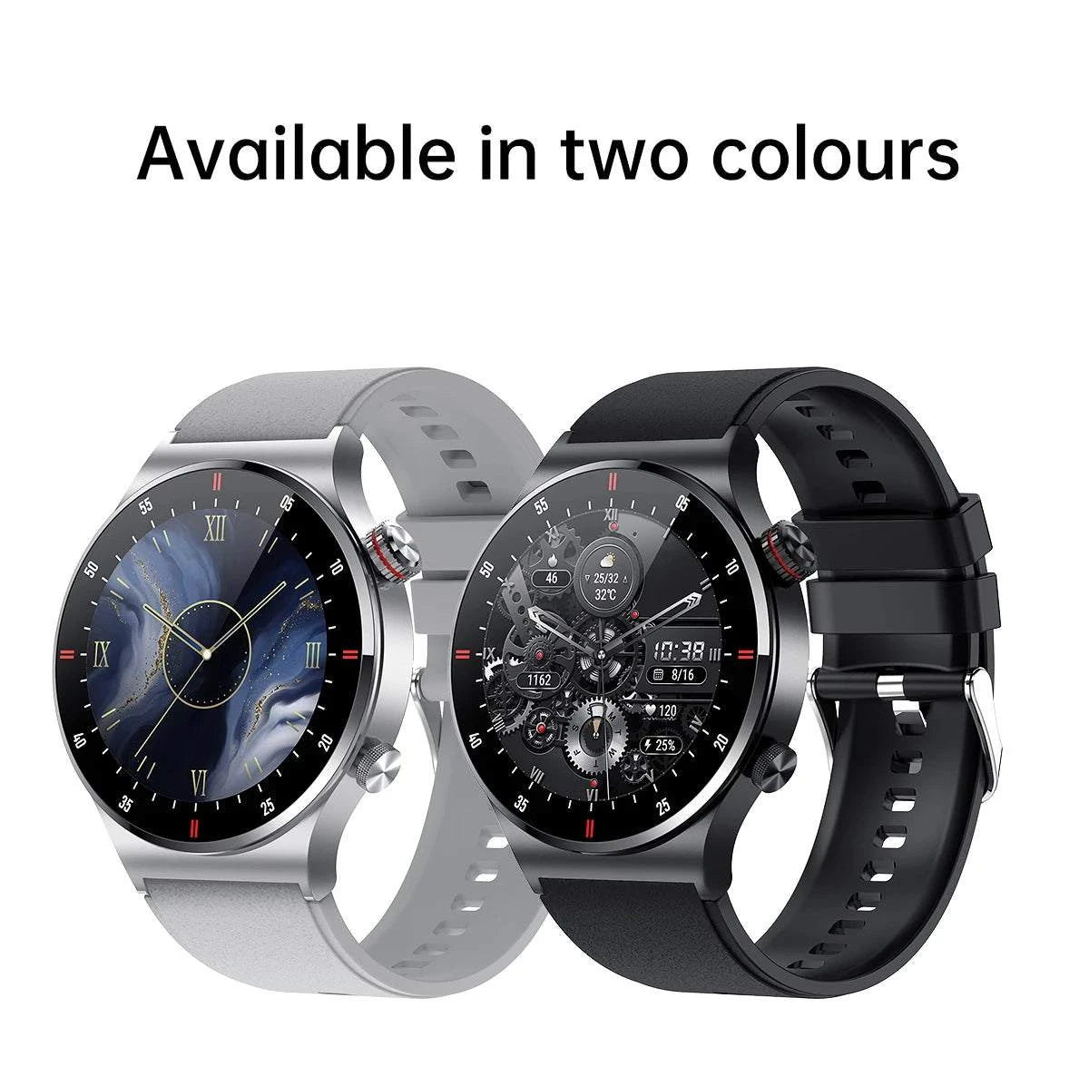 Luxury Smart Watches for Men | 2025 NFC BT Call Fitness Watch ⌚Stay connected and stylish with this 2025 luxury smart watch for men, featuring NFC and Bluetooth call capabilities. Designed for fitness enthusiasts, this waterprooShop All I WantShop All I Want2025 NFC BT Call Fitness Watch ⌚
