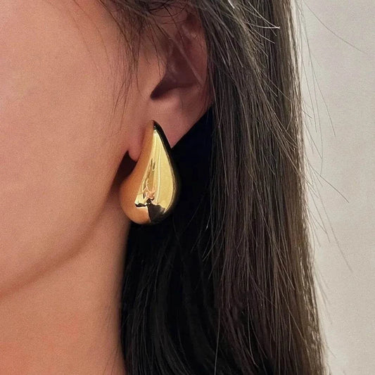 Lightweight Stainless Steel Gold Tear Drop Earrings 🌟Elevate Your Earring Collection with Our Lightweight Stainless Steel Gold Tear Drop Earrings!
Introducing our Lightweight Stainless Steel Gold Tear Drop Earrings, thSHOP ALL I WANTShop All I WantLightweight Stainless Steel Gold Tear Drop Earrings