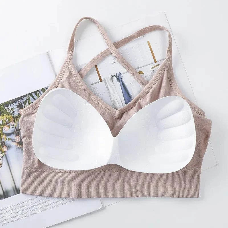 Cross Strap Sports Bra 💪🏃♀️ #FitnessStyleElevate your fitness style with our Cross Strap Sports Bra – a perfect combination of fashion and function for the modern active woman. Designed to provide optimal sSHOP ALL I WANTShop All I Wantcross strap sports bra