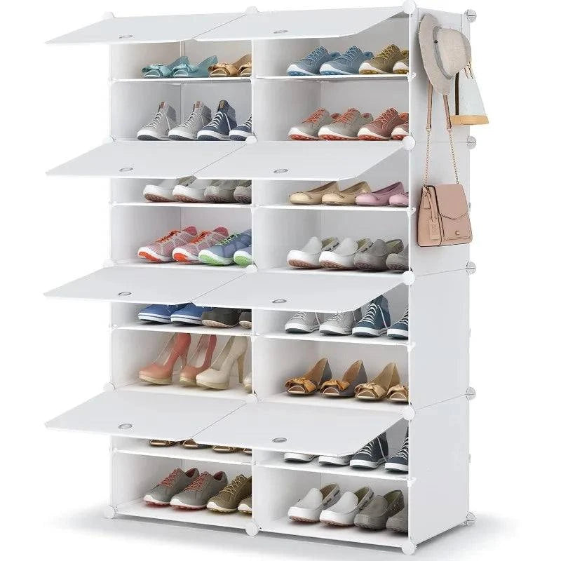 8-Tier Shoe Rack – 32 Pair Plastic Storage Organizer for Closet & EntrMaximize your storage space with this 8-Tier Shoe Rack, designed to hold up to 32 pairs of shoes. Perfect for closets or entryways, this minimalist modern organizer Shop All I WantShop All I Want8-Tier Shoe Rack – 32 Pair Plastic Storage Organizer