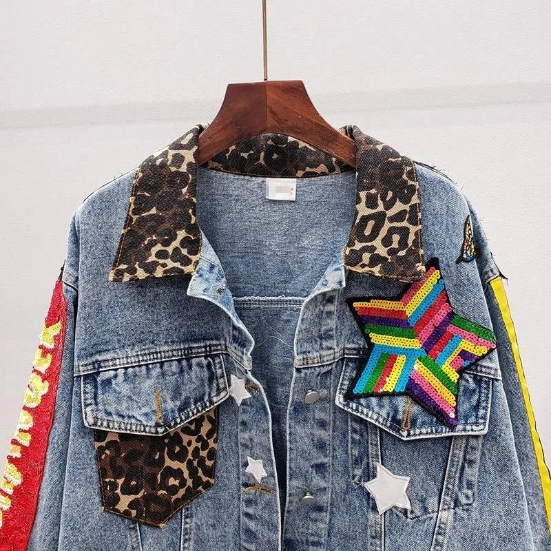 Loose Denim Jacket for Girls β High Street Party Jeans Coat ππThe Loose Denim Jacket for Girls is the ultimate fashion statement for trendy young women. This high street party jeans coat is designed with a relaxed fit and adornShop All I WantShop All I WantGirls β High Street Party Jeans Coat ππ
