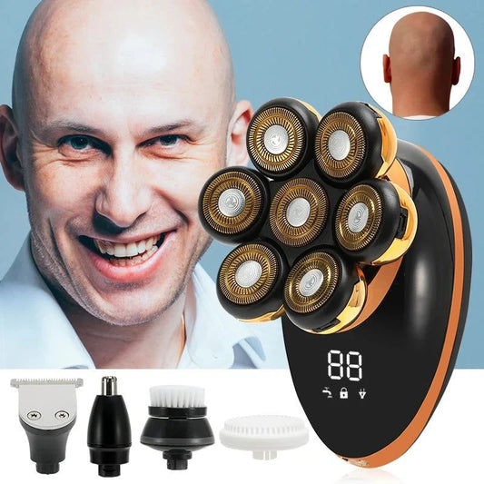 Men's 7D Floating Electric Shaver – Wet/Dry Rechargeable Razor with BaExperience the ultimate in shaving technology with the Men's 7D Floating Electric Shaver. Designed for a close and comfortable shave, this advanced electric razor feShop All I WantShop All I WantMen'