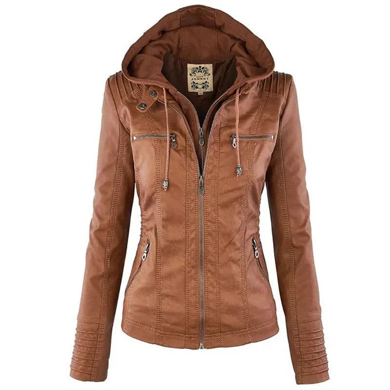 Winter Faux Leather JacketEmbrace the chill of autumn and winter with the Winter Faux Leather Jacket from Liva Girl. This stylish yet practical outerwear piece combines classic design with moSHOP ALL I WANTShop All I WantWinter Faux Leather Jacket