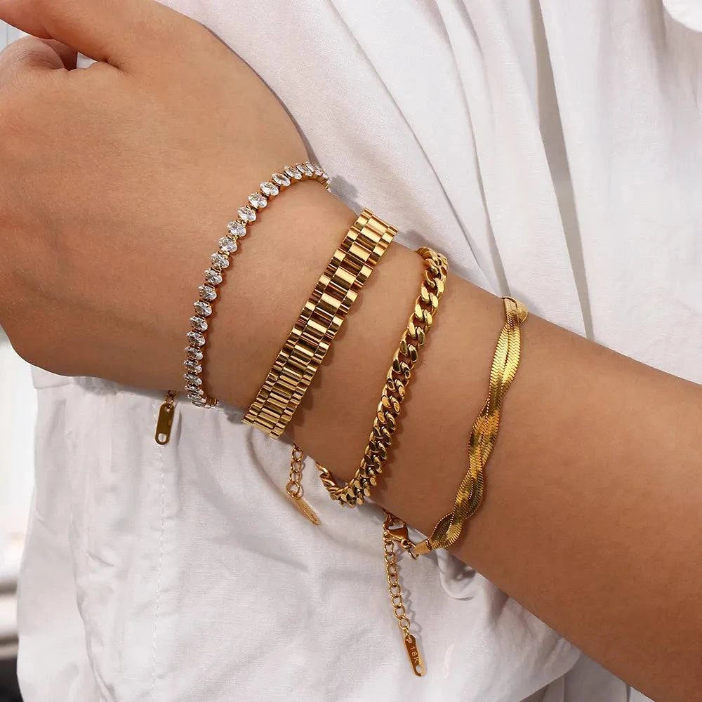 Minimalist Gold Men BraceletElevate Your Style with Our Gold Men's Bracelet! β¨π
Introducing the ultimate accessory for the modern man β our Gold Men's Bracelet. Crafted with precision and atteSHOP ALL I WANTShop All I WantMinimalist Gold Men Bracelet