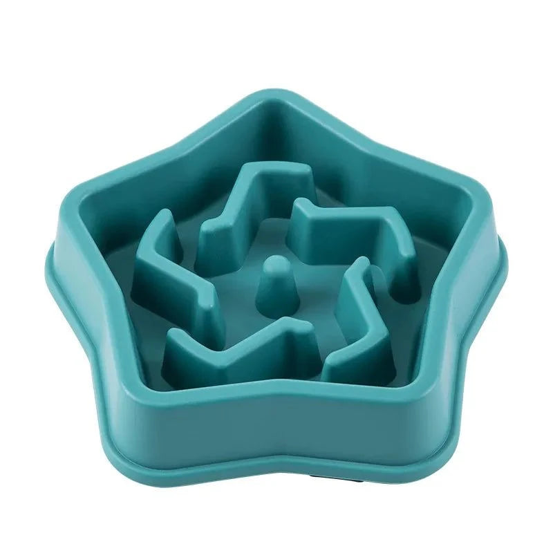 Slow Feed Pet Bowl: Healthy 🐾🥣⏳🐾 Slow Down Feeding for Healthier Dogs: The basic dog bowl features a unique maze design that separates food, slowing down the speed of pet feeding. This prevents SHOP ALL I WANTShop All I WantSlow Feed Pet Bowl