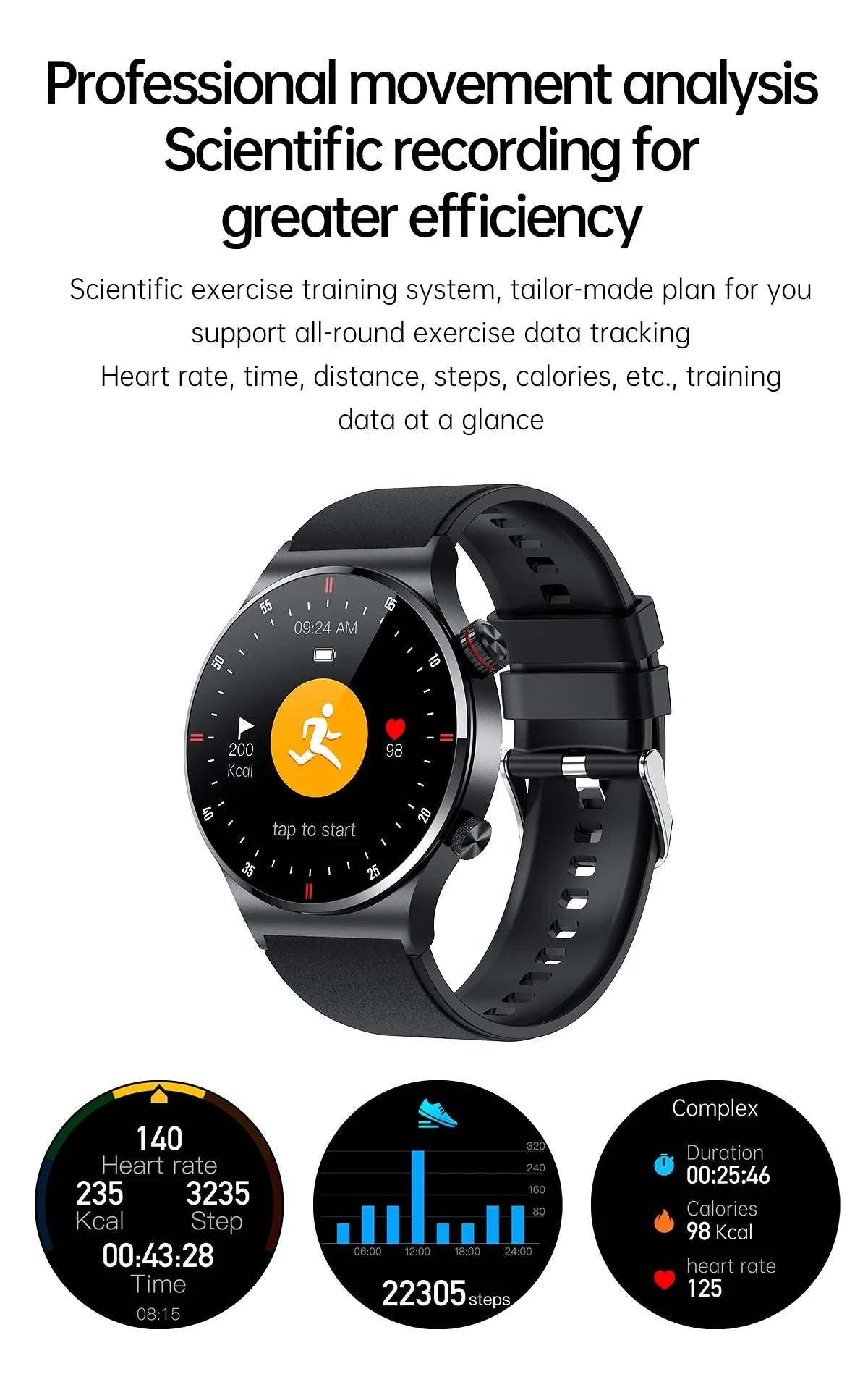 Luxury Smart Watches for Men | 2025 NFC BT Call Fitness Watch ⌚Stay connected and stylish with this 2025 luxury smart watch for men, featuring NFC and Bluetooth call capabilities. Designed for fitness enthusiasts, this waterprooShop All I WantShop All I Want2025 NFC BT Call Fitness Watch ⌚