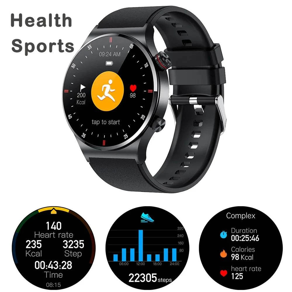 Luxury Smart Watches for Men | 2025 NFC BT Call Fitness Watch ⌚Stay connected and stylish with this 2025 luxury smart watch for men, featuring NFC and Bluetooth call capabilities. Designed for fitness enthusiasts, this waterprooShop All I WantShop All I Want2025 NFC BT Call Fitness Watch ⌚