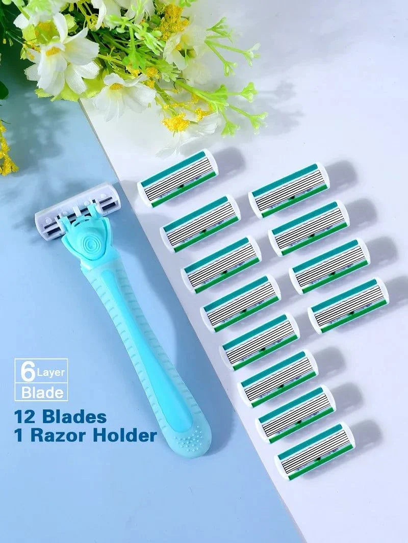 Shop All I Want Body Hair Shaving Set for Men & Women | Smooth Bikini Shave (1 Handle Get a smooth, irritation-free shave with this body hair razor set, designed for both men and women. Equipped with 1 easy-grip handle and 12 high-quality replacement Shop All I WantShop All I WantSmooth Bikini Shave (1 Handle + 12 Blades) ✨
