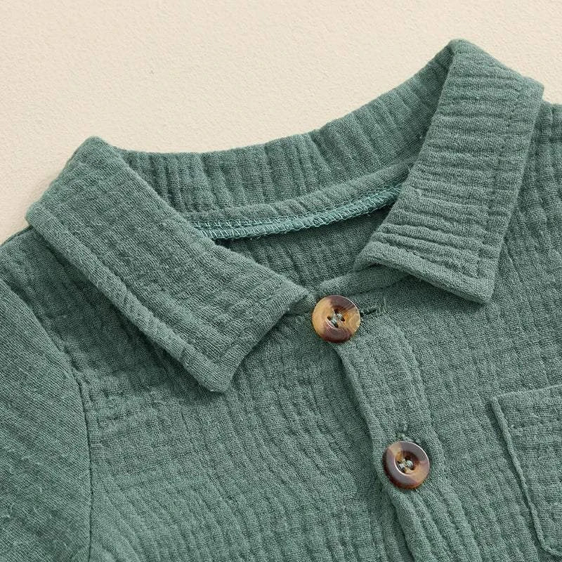 Baby Boy Summer Romper – Cool, Comfy, & Easy Dressing ☀️Product Details:
Category: Baby
Sleeve Length: Short (4-16 inches)
Brand: NoEnName_Null
Pattern: Solid
Item Type: Rompers
Collar: O-Neck
Model: Baby Romper
Shop All I WantShop All I Wantbaby boy summer romper
