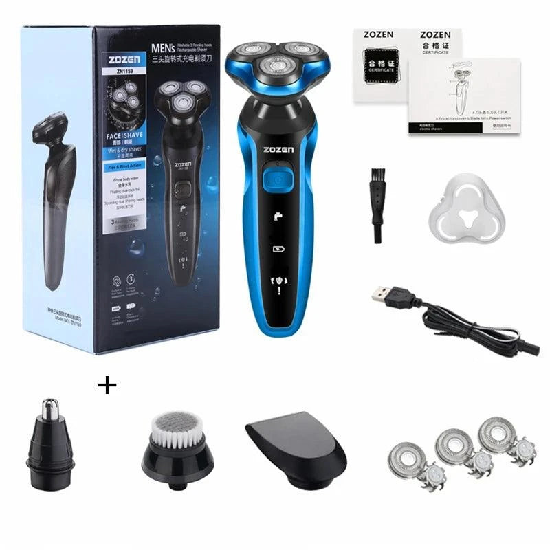 Electric Rechargeable & Washable Razor Shavor! 🔋💦Experience the ultimate grooming tool with the Electric Shaver. This rechargeable electric razor is designed for both wet and dry use, making it versatile for your sShop All I WantShop All I WantElectric Rechargeable