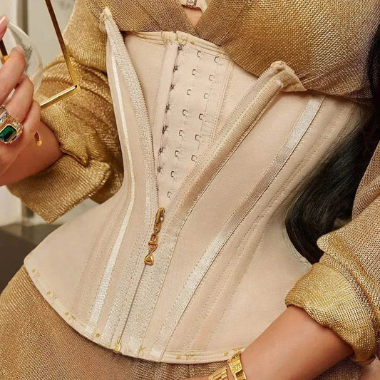 Plus Size Fajas Waist Trainer: Tummy Control Body Shaper! 💪✨Transform your silhouette with our women's plus-size fajas waist trainer! Designed for ultimate comfort and support, this corset features a zipper vest style that ofShop All I WantShop All I WantPlus Size
