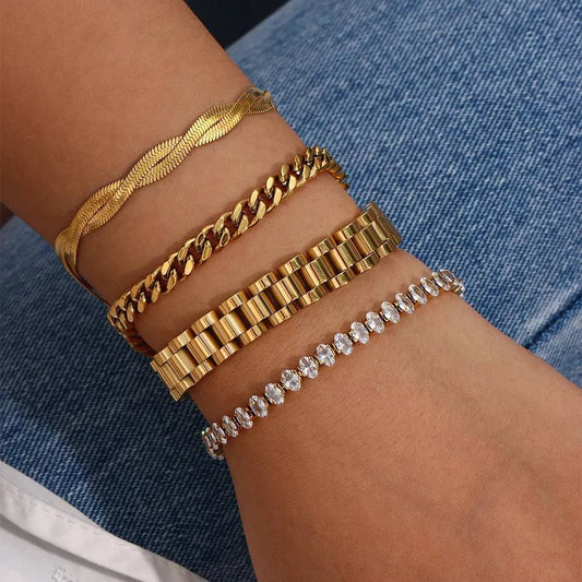 Minimalist Gold Men BraceletElevate Your Style with Our Gold Men's Bracelet! ✨👑
Introducing the ultimate accessory for the modern man – our Gold Men's Bracelet. Crafted with precision and atteSHOP ALL I WANTShop All I WantMinimalist Gold Men Bracelet