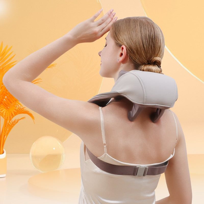 Neck and Back Massager with Soothing HeatIntroducing the ZenRelax Shiatsu Neck and Back Massager – Your Personal Deep Tissue Oasis
Key Features
🌟 6 Powerful Deep-Shiatsu Kneading Massage Nodes: Our neck anSHOP ALL I WANTShop All I WantBack Massager