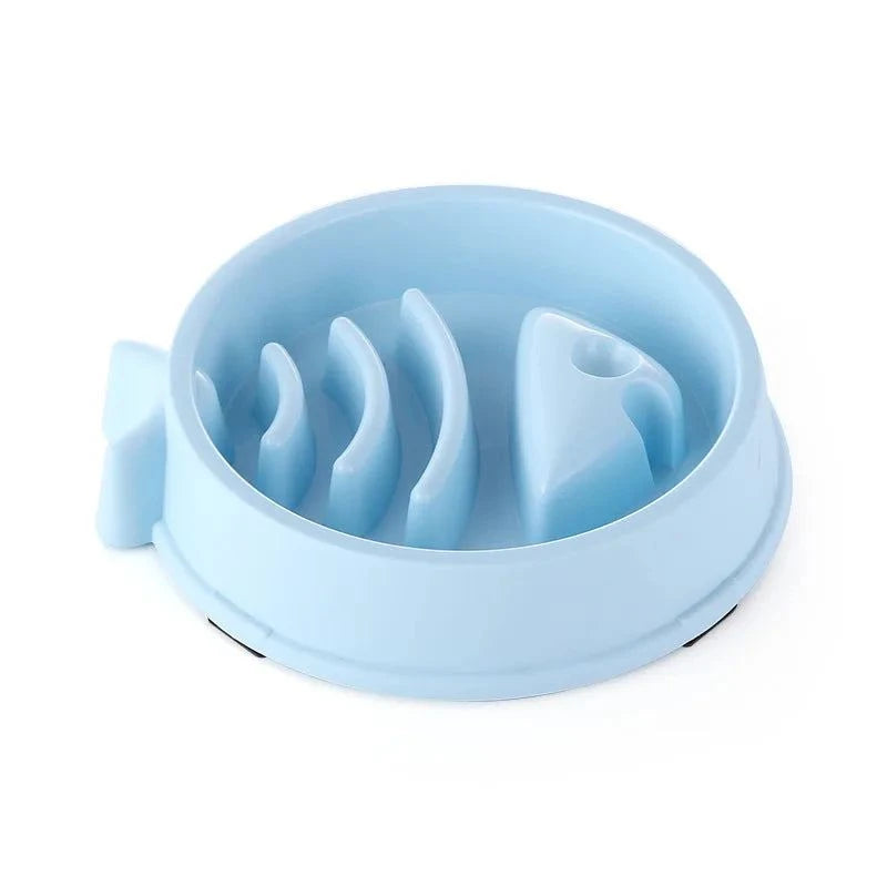 Slow Feed Pet Bowl: Healthy 🐾🥣⏳🐾 Slow Down Feeding for Healthier Dogs: The basic dog bowl features a unique maze design that separates food, slowing down the speed of pet feeding. This prevents SHOP ALL I WANTShop All I WantSlow Feed Pet Bowl