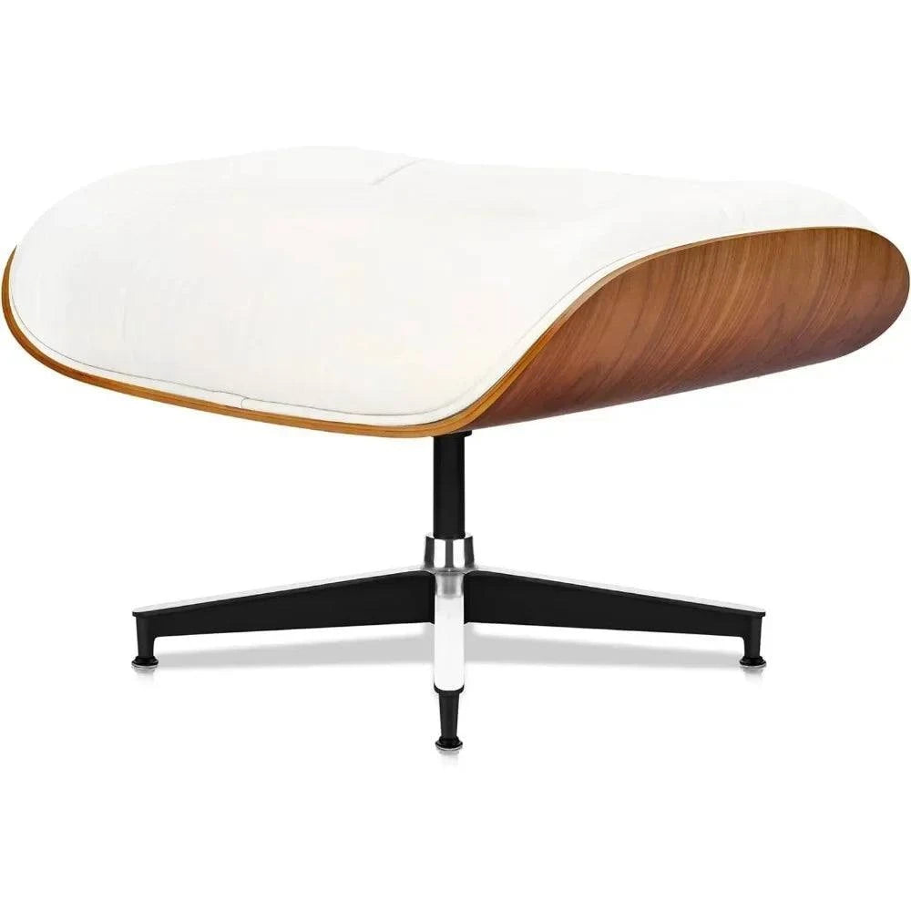 Black Leather Chaise Lounge Chair & Ottoman - Mid Century Modern DesigSPECIFICATIONSBrand Name: MKDKInstallation Method: self-containedOrigin: US(Origin)Hign-concerned Chemical: NoneType: Living Room FurnitureSpecific Use: Chaise LoungShop All I WantShop All I WantBlack Leather
