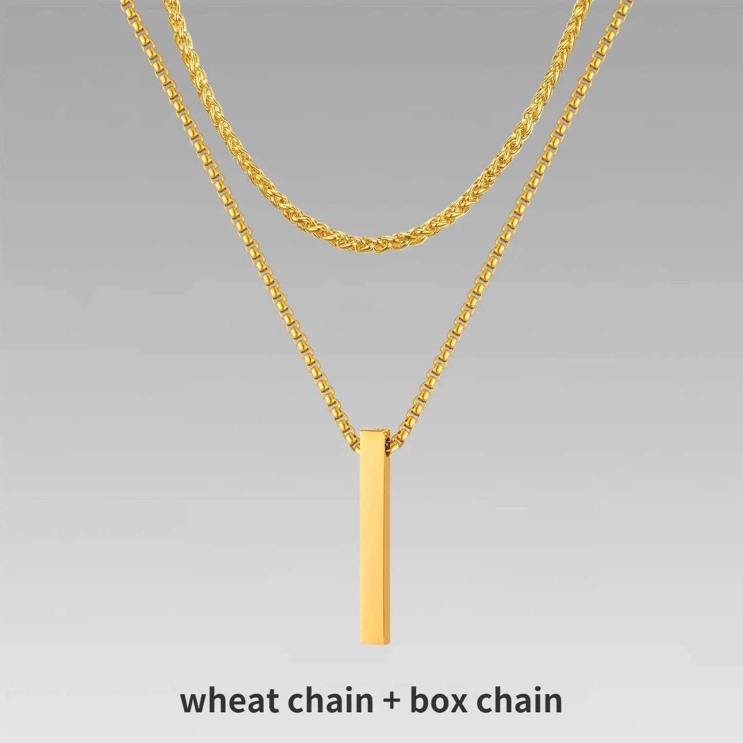 Vertical Bar NecklacesElevate Your Style with Vertical Bar Necklaces
Discover a new dimension of elegance and personal expression with our Vertical Bar Necklaces. These minimalist and chiSHOP ALL I WANTShop All I WantVertical Bar Necklaces