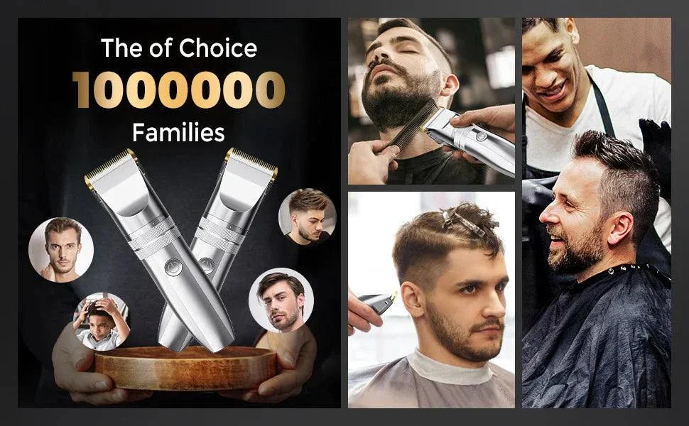 Hair Clippers for Men  Shop All I Want Hair Clippers for Men – Professional Cordless Barber Clippers for HairThe Hair Clippers for Men are expertly designed for those who demand precision and quality in their grooming routine. These professional cordless barber clippers offShop All I WantShop All I WantHair Cutting & Grooming, Rechargeable Beard Trimmer ✂️⚡