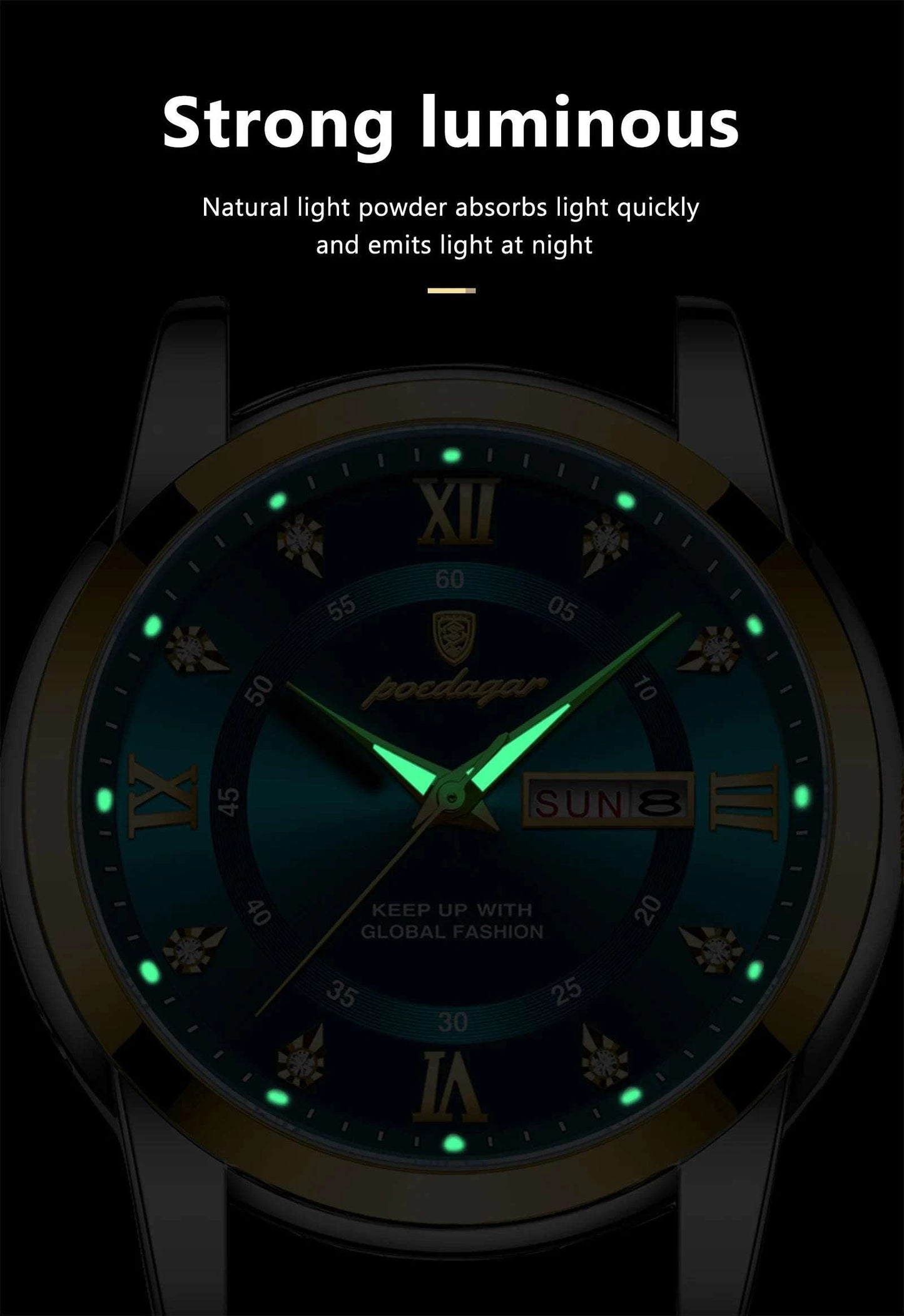 Luxury Watch for Men – Elegant Quartz Timepiece with Date & Week FunctThe Luxury Watch for Men combines sophistication and functionality in one stunning design. This elegant quartz timepiece features a date and week display, making it Shop All I WantShop All I WantLuxury Watch