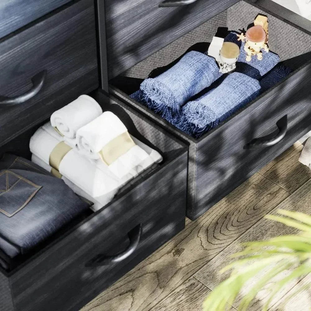 8-Drawer Fabric Storage Tower | Organizer Unit with Wooden Top for BedMaximize your bedroom organization with this 8-Drawer Fabric Storage Tower. Designed to blend functionality and style, it features a sturdy wooden top, ideal for plaShop All I WantShop All I Want8-Drawer Fabric Storage Tower