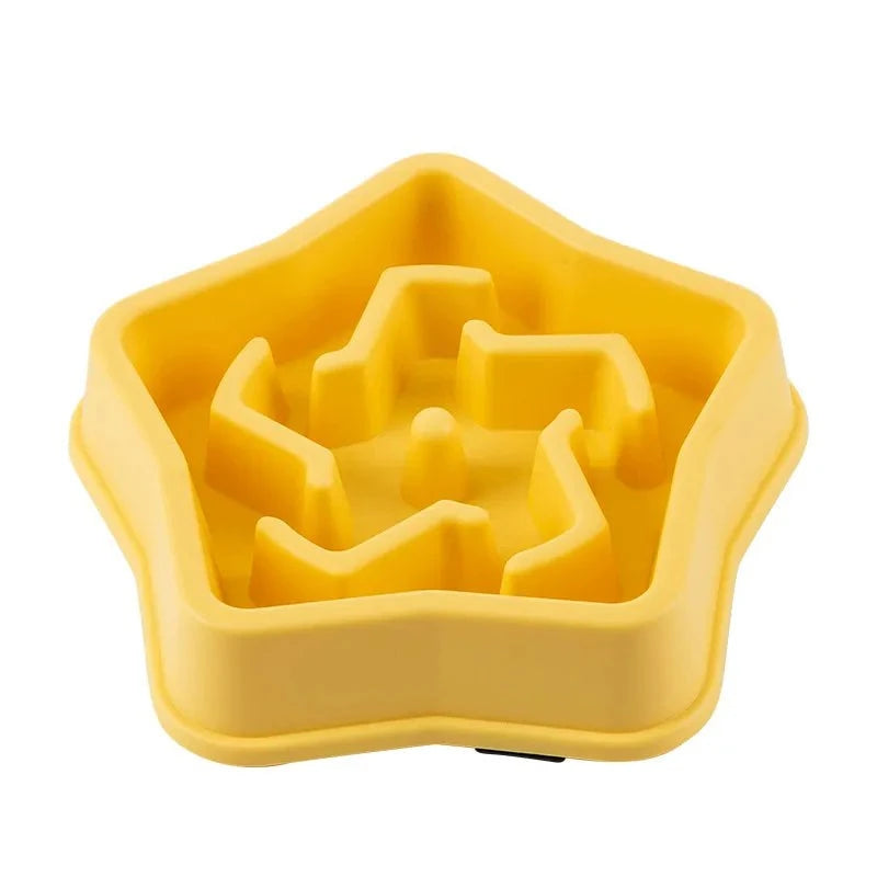Slow Feed Pet Bowl: Healthy 🐾🥣⏳🐾 Slow Down Feeding for Healthier Dogs: The basic dog bowl features a unique maze design that separates food, slowing down the speed of pet feeding. This prevents SHOP ALL I WANTShop All I WantSlow Feed Pet Bowl