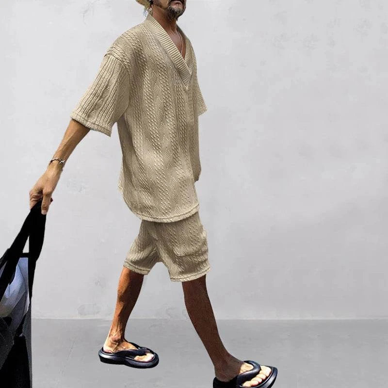 New Summer Men's Set – Loose Casual Sports Suit, High-Quality Cotton JStep into summer with confidence in the New Summer Men's Set, designed for ultimate comfort and style. This two-piece sports suit features a loose fit, allowing for Shop All I WantShop All I WantSummer Men'